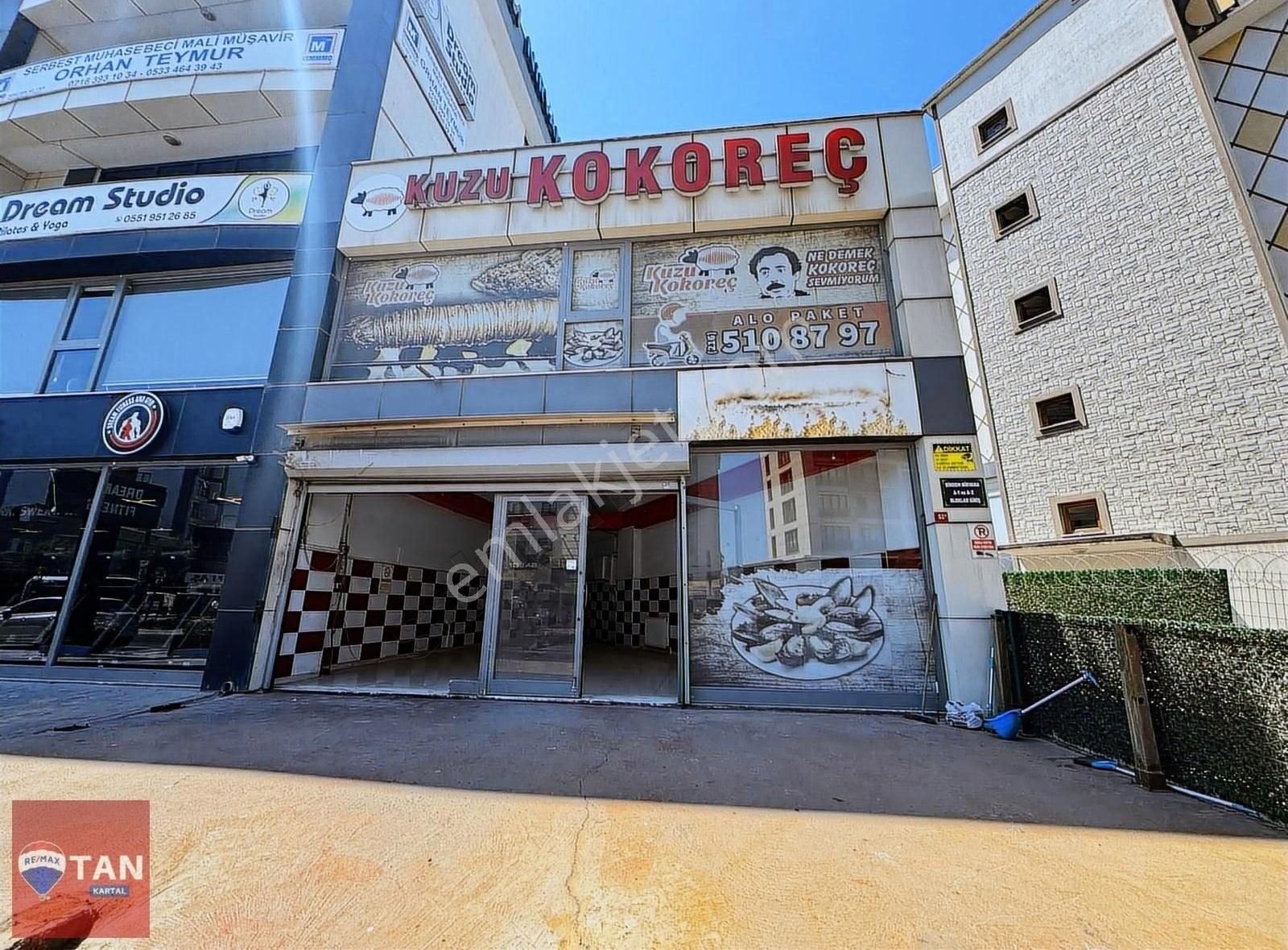 Tuzla Gürpınar Caddesi İşletmelere Uygun 135m2 Kiralık Dükkan