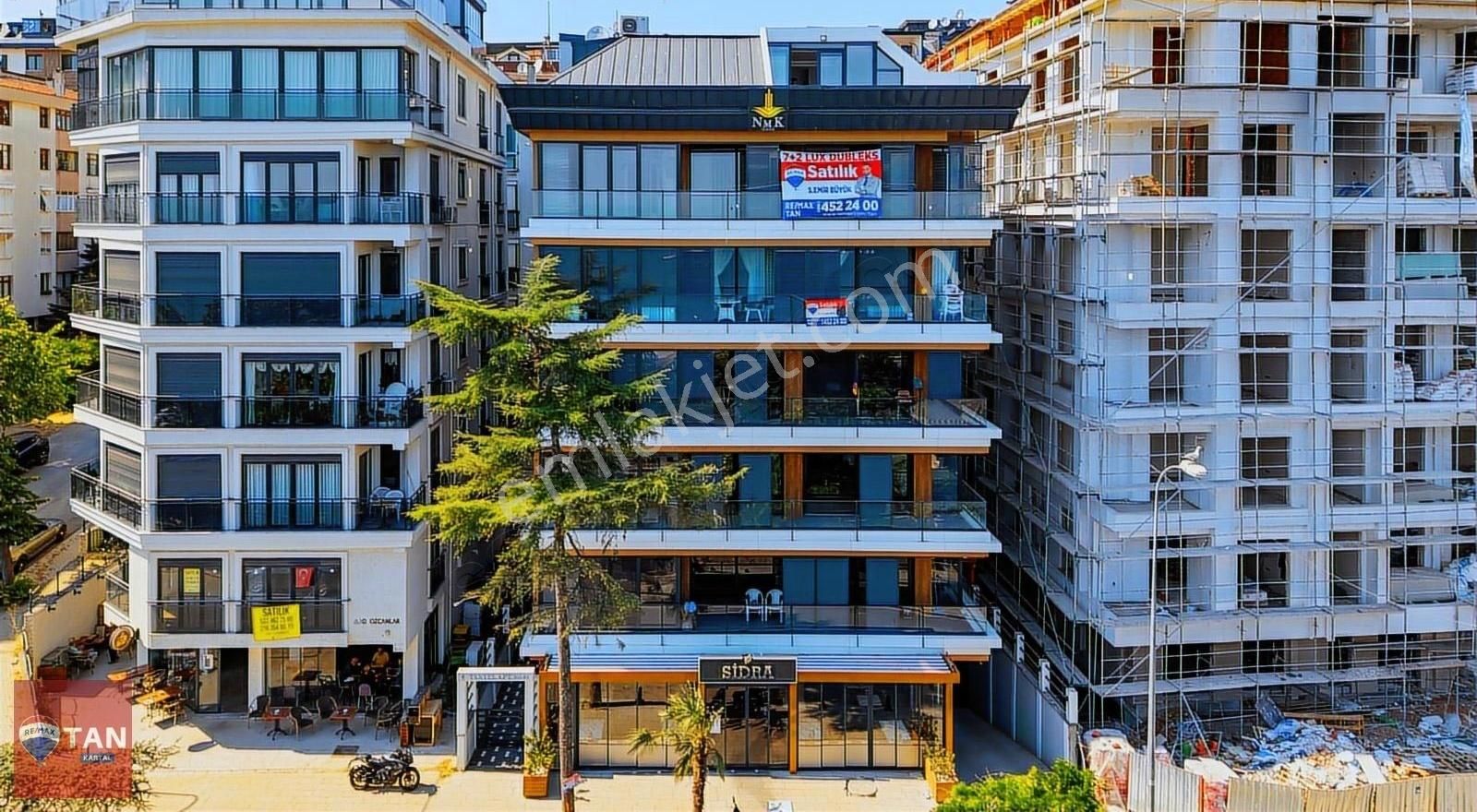 Pendik Burun'da Önü Kapanmaz Deniz Manzaralı 7+2 Lüks Dubleks