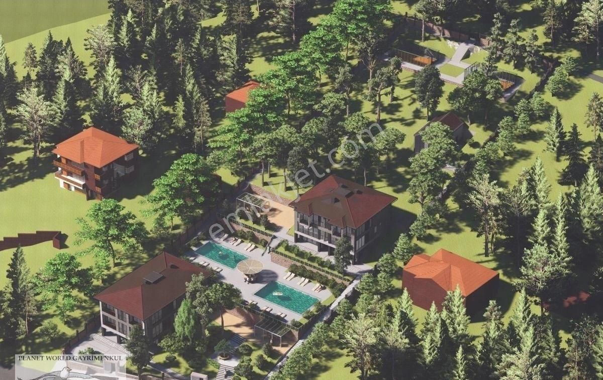 Planet’ten Projeden 0 Bahçe Dubleksi Doğa Deniz Manzaralı Havuzlu