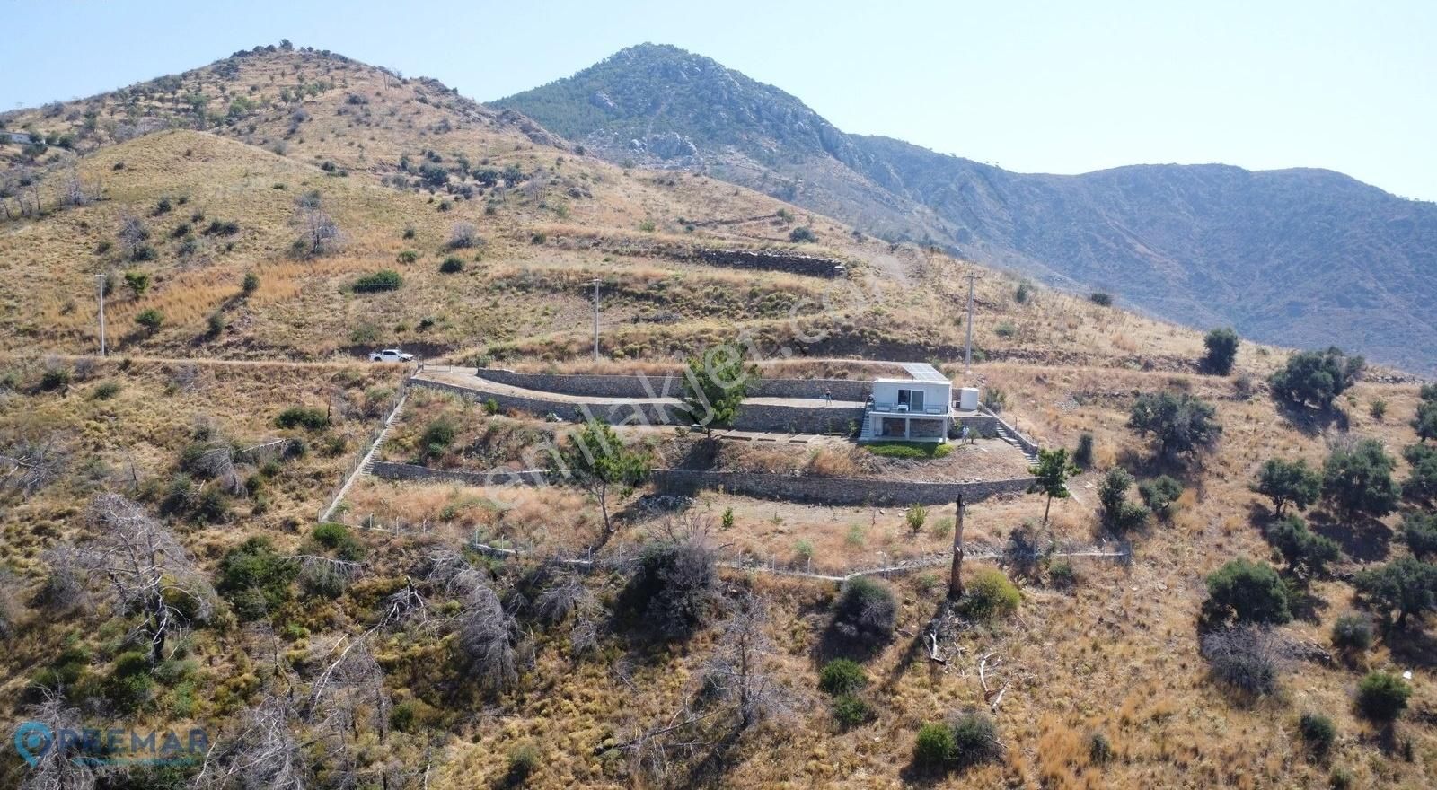 Premar Datça Mesudiye'de Muhteşem Deniz Ve Doğa Manzaralı Tarla
