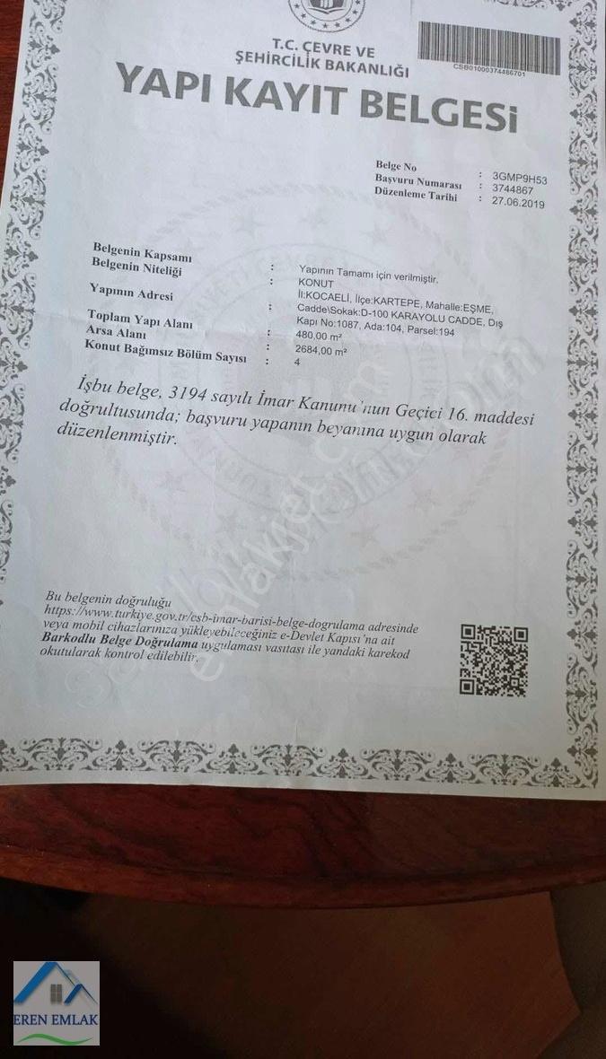 Kocaeli Eşme'de 3573 M2 Arsa İçinde Tripleks Villa Satılık - Görsel 4