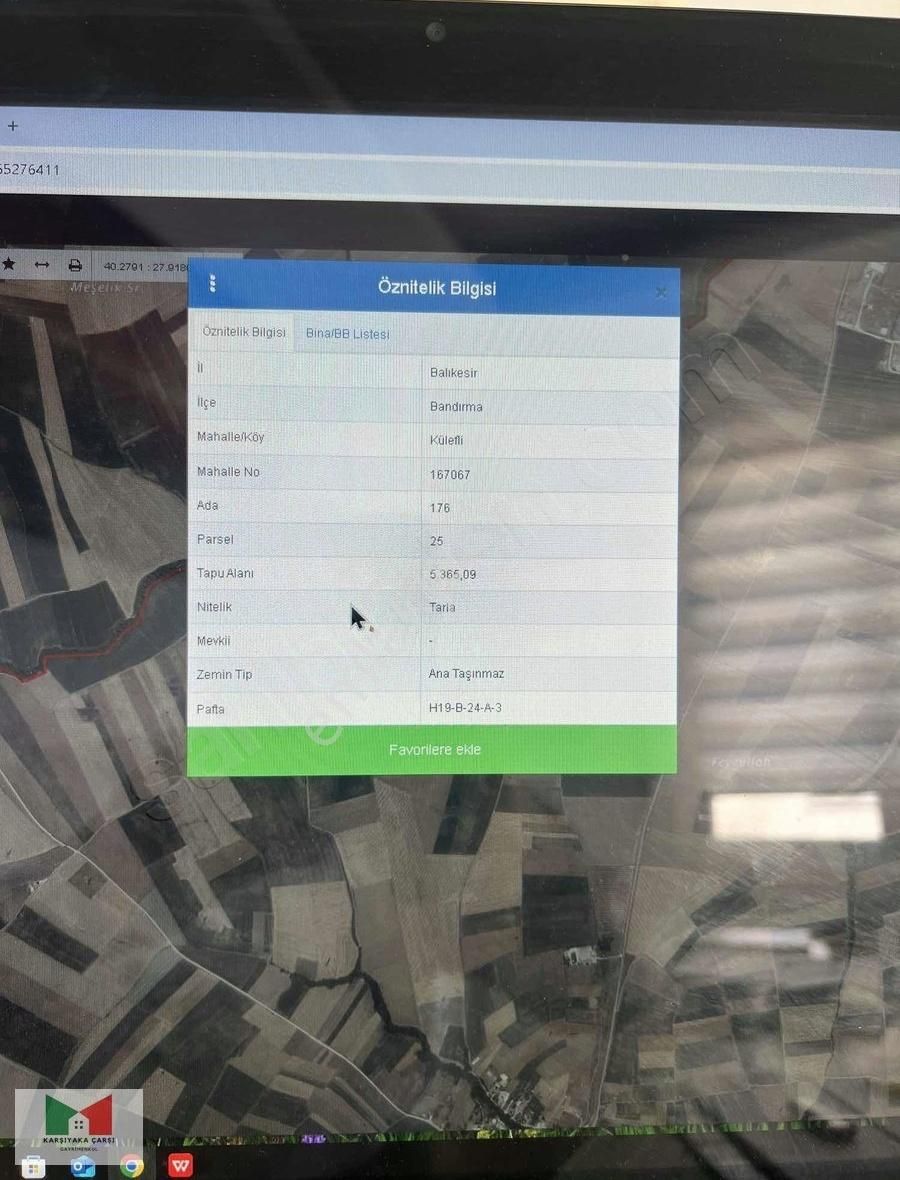 Külefli Ve Doğanpınar Mah.yakın 5365 M2 Yatırımlık Tarla