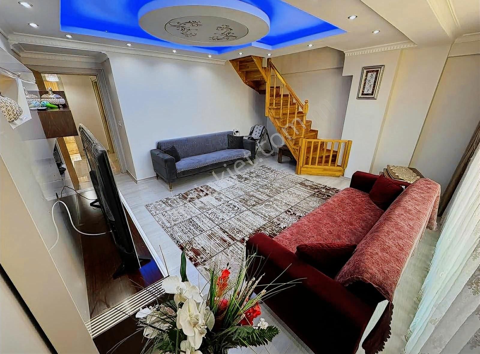 Satılık 3+3 185m'2 Kuzey Cephe Masrafsız Emsalsiz Dubleks Daire