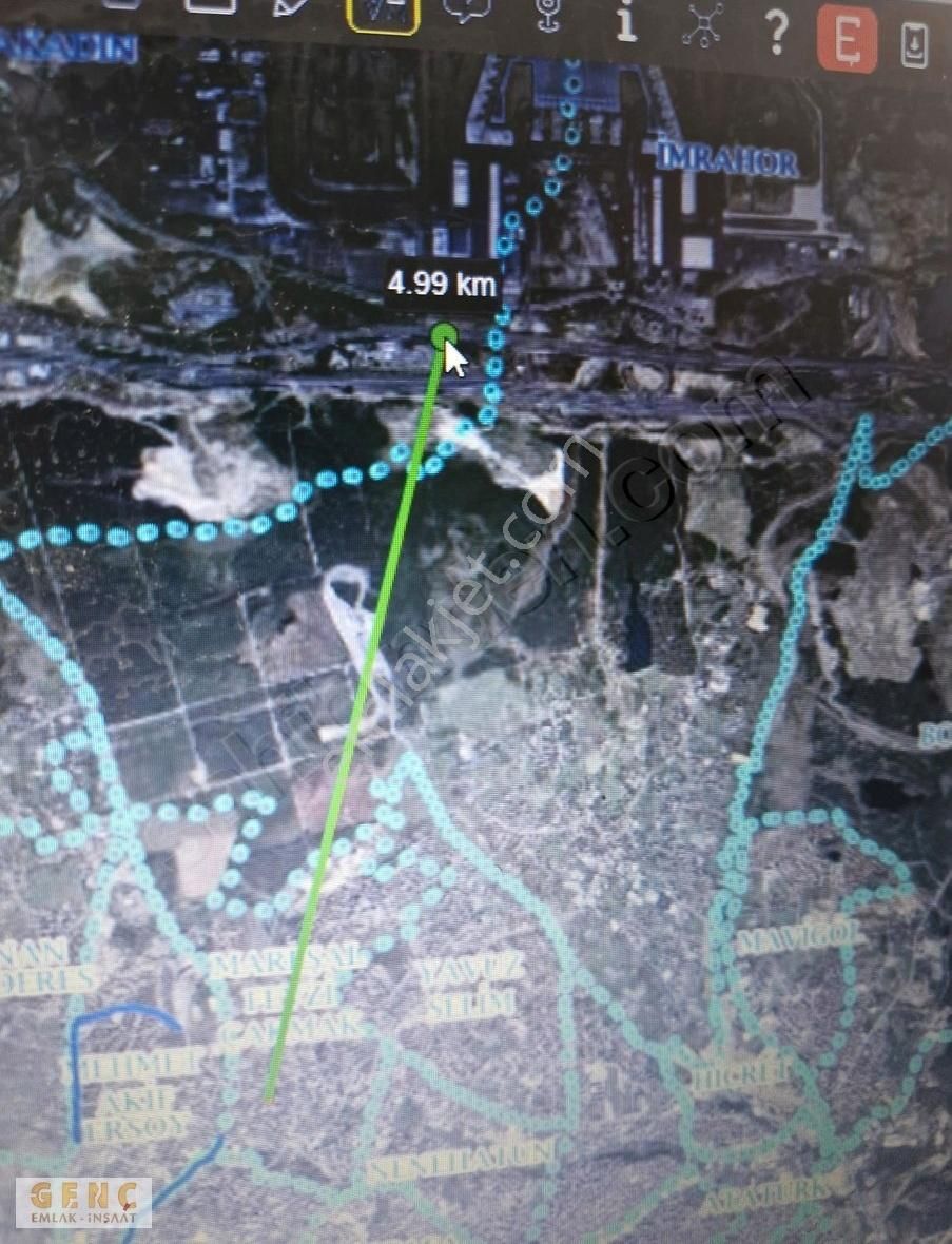 Önü Açık Taşoluk Metroya Yakın Satılık Konut (villa) İmarlı Arsa - Görsel 2