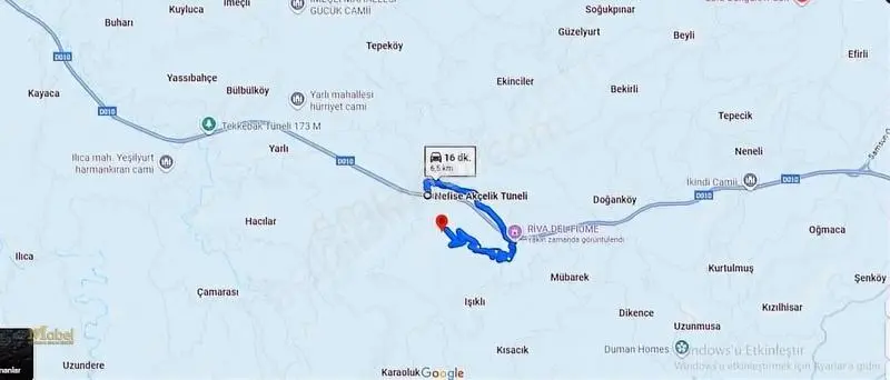 Altınordu Işıklı Mevki Satılık 820 M2 Doğa Manzaralı Arsa - Görsel 2