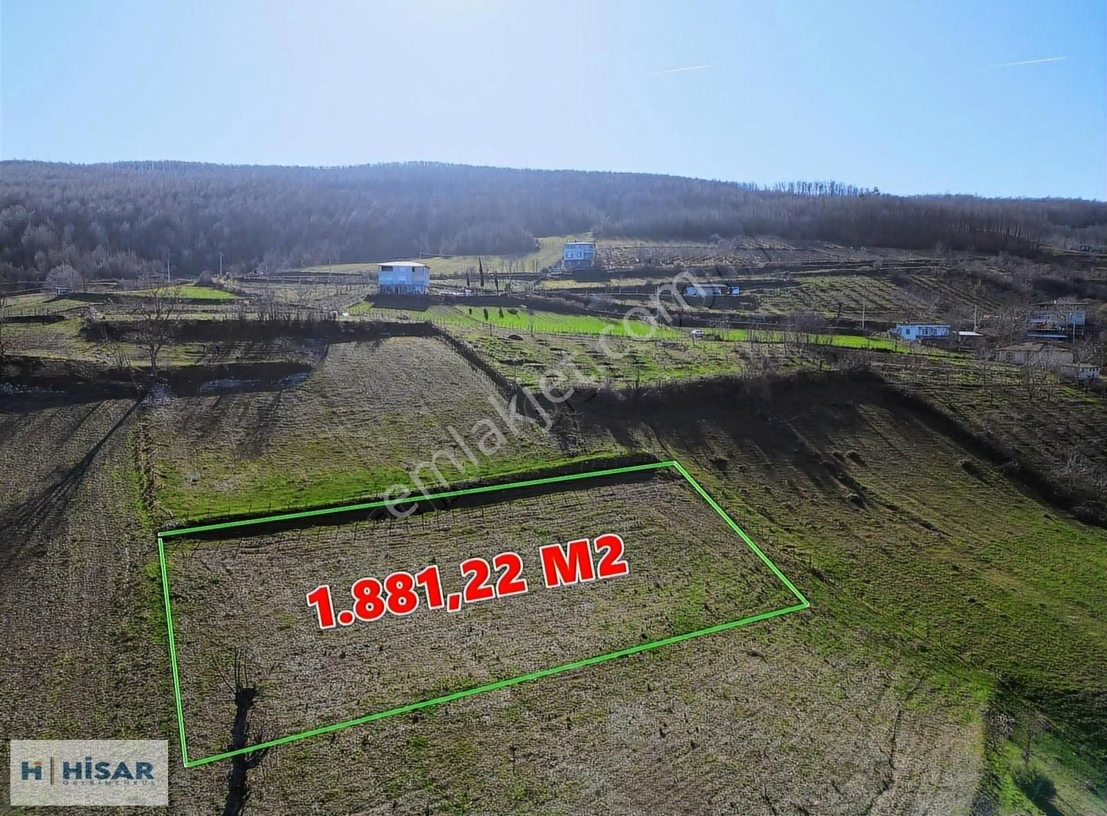 Hisar'dan Kulacadağ'da Tek Tapu Deniz Manzralı 1.881 M2 Tarla - Görsel 2