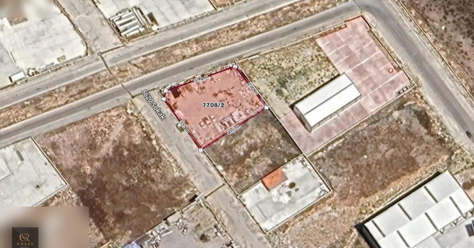 -coşar Gyo Güvencesiyle- Yeni Sanayii'de Köşe Başı 1300m2 Arsa - Görsel 4