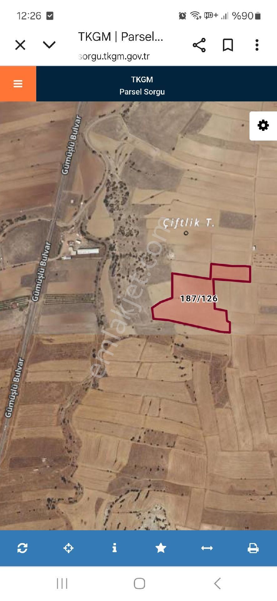 Antalya Yelten Satılık Tarla