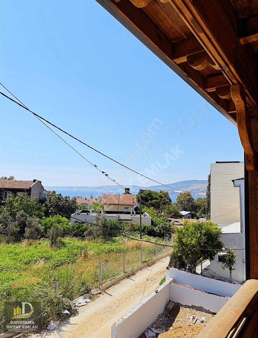 Detaydan Hamamlı'da Deniz Manzaralı Bahçeli Dublex Yazlık Daire - Görsel 2