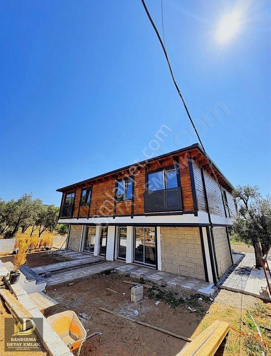 Detaydan Hamamlı'da Deniz Manzaralı Bahçeli Dublex Yazlık Daire - Görsel 4