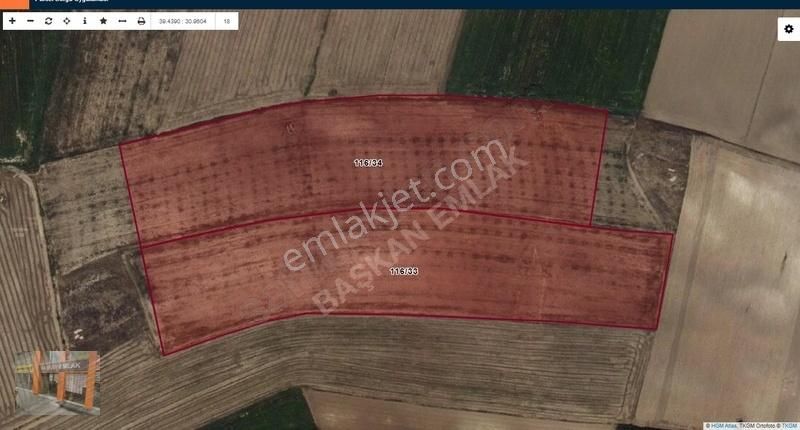 Başkan Emlaktan Satılık Mahmudiye Orta Mah 65.284 M2 Tarla - Görsel 5