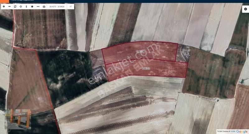 Başkan Emlaktan Satılık Mahmudiye Orta Mah 65.284 M2 Tarla - Görsel 6