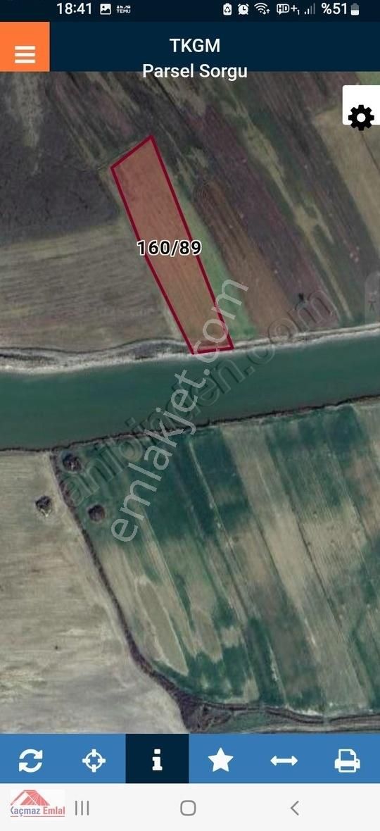 Gelibolu Kavak Köy Nehire Sıfır Yatırımlık Tarla Denize 1,5 Km. - Görsel 2