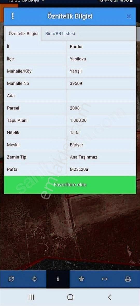Yarışlı Gölü Manzaralı Tarlamız Satılıktır - Görsel 3