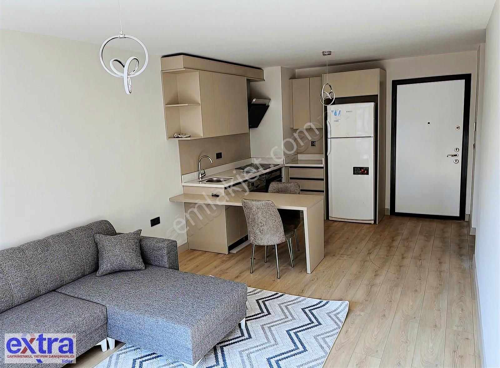 Gökdemir Cıty Projesinde 1+1 Eşyalı Kiralık Daire