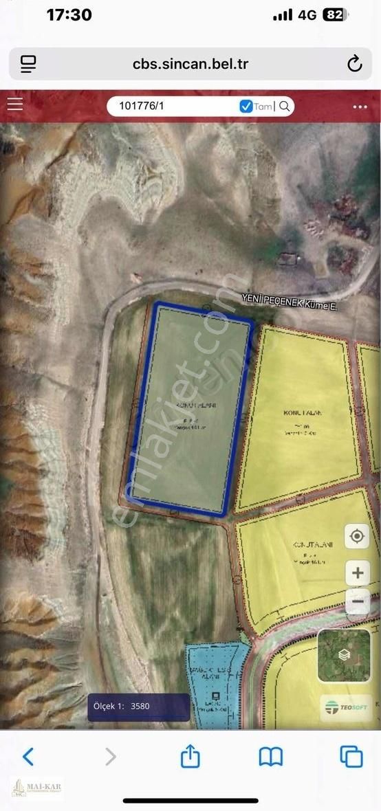 Yenipeçenek De 4+1 Daire Getirili Arsa - Görsel 2