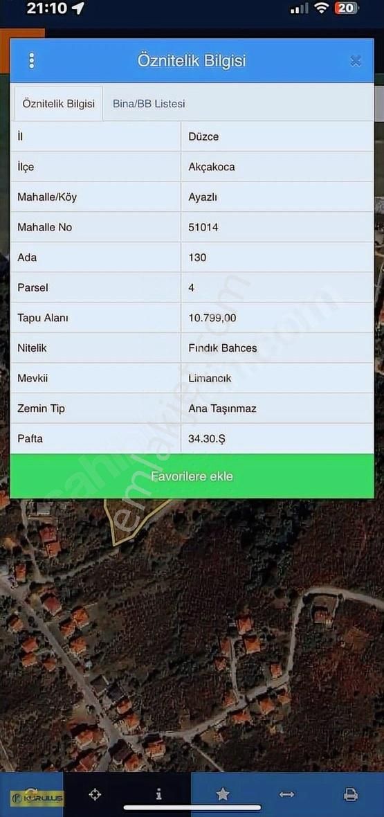 Ayazlıda Yola Cephe, İmarlı, Yatırımlık 10.800 M² Arsa