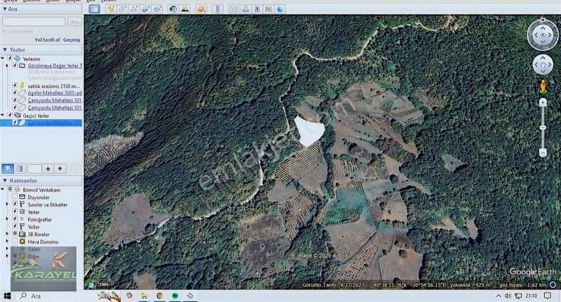 Bolu Da Doğa İçerisinde Satılık Arazi