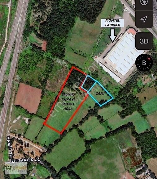 7 Dönüm Sanayi İmarlı Arsa - Görsel 6