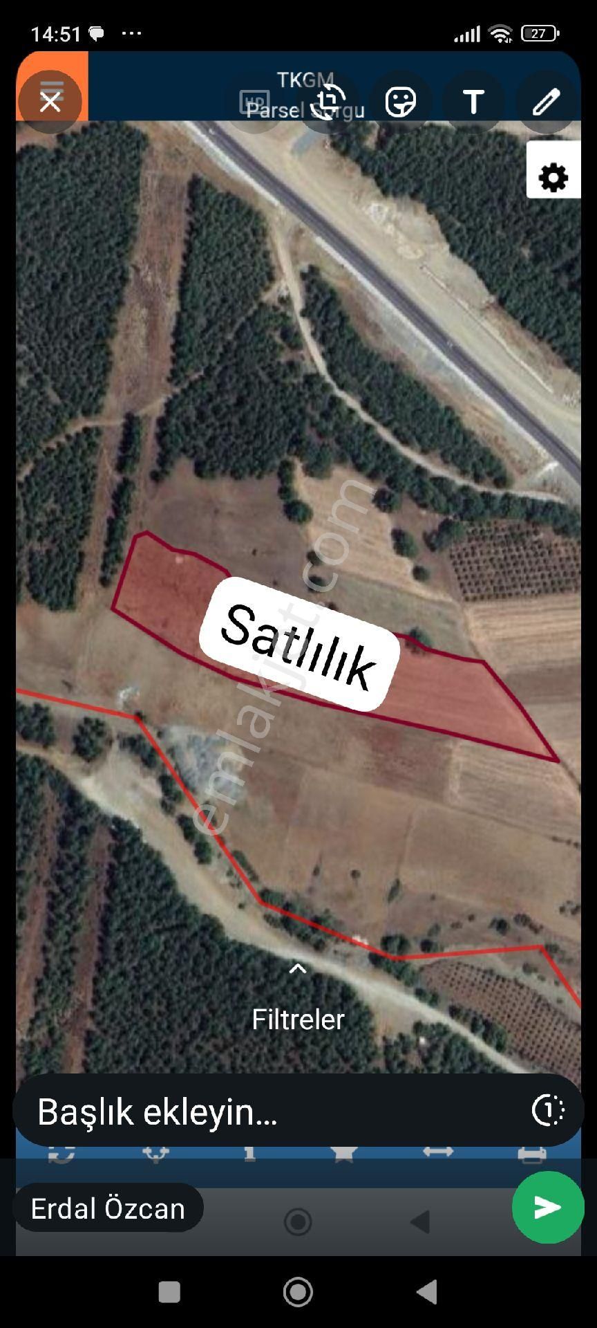 Özcan Emlak'tan Muğla Seydikemer'de Satılılk 16 000 Metrekare (16 Dönüm) Satılık Tarla | 16000 M²
