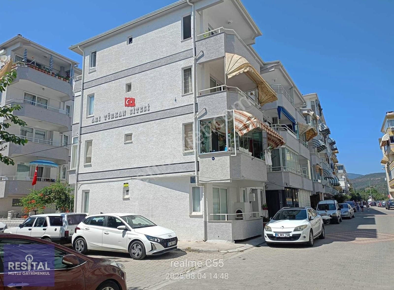 Rs Mutlu Kumla Da Denize 50 M Mesafede Satılık 2+1 Yapılı Daire