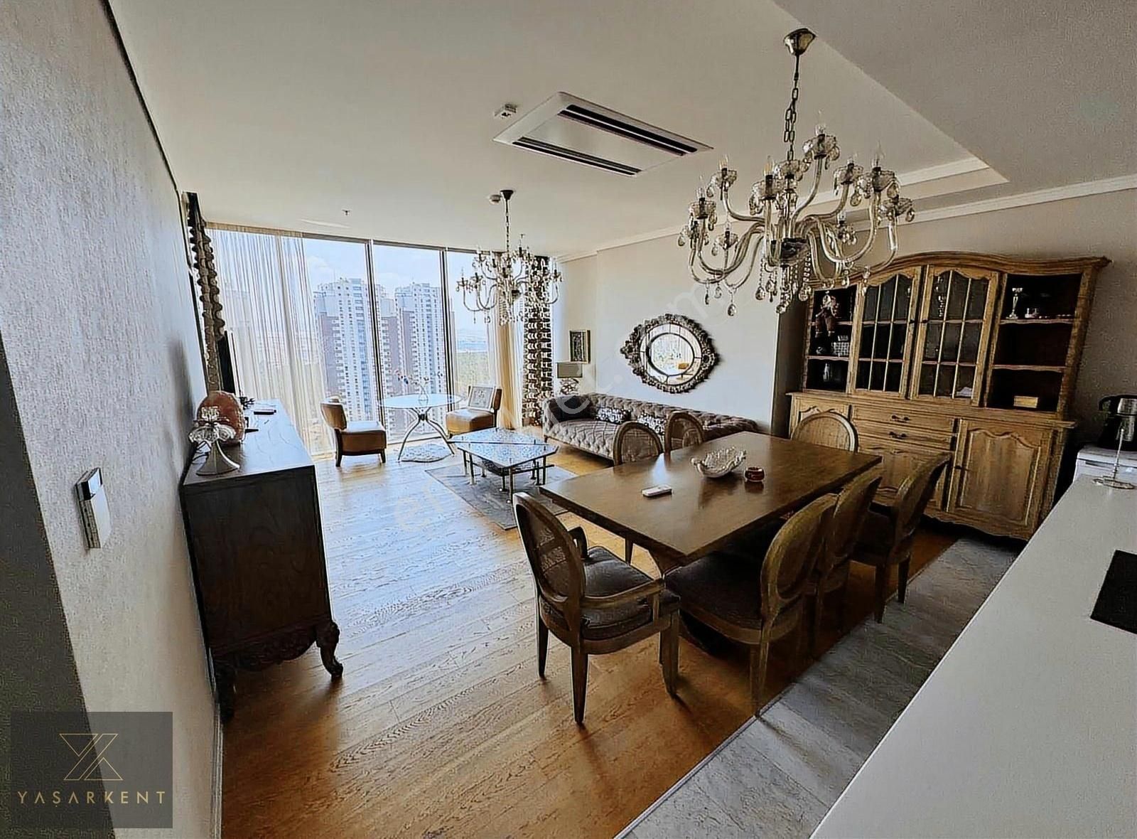 One Tower 2+1 Mobilyalı Kiralık Daire Yaşarkent'ten
