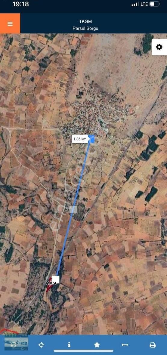 Çal Bekilli Yolu Üzerinde Satılık 3889 M2 Tarla Fırsatı - Görsel 5