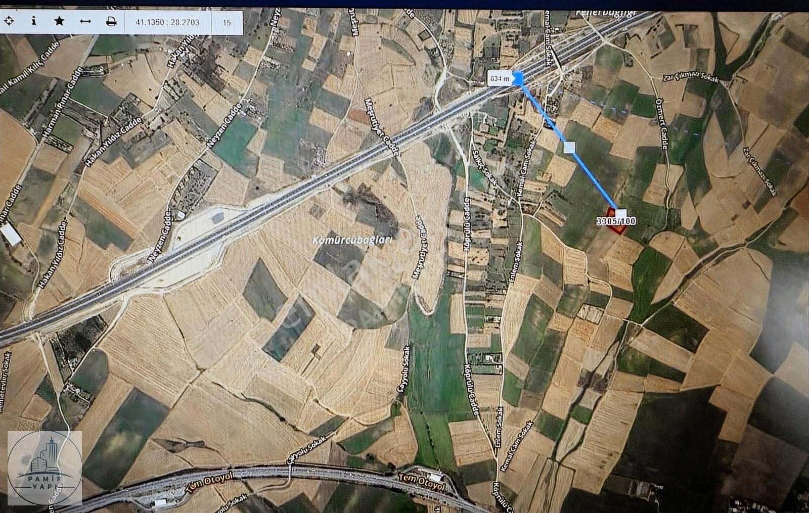 Silivri Fenerköy'de Kelepir İmarın Dibi 2000 M2 Yatırımlık Arsa