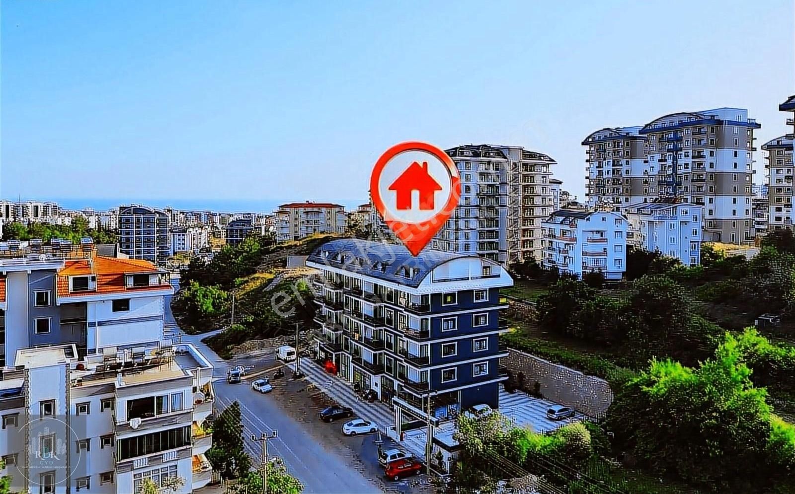 Antalya Alanya Avsallar Havuzlu Satılık Boş Sıfır Rezidans Daire