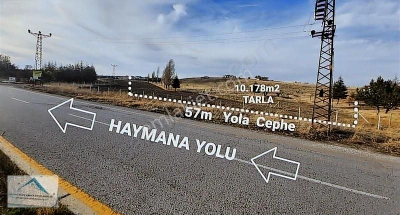 Gölbaşı Gökçehöyük Mah. Haymana Yoluna Cephe 10.150m2 Tarla