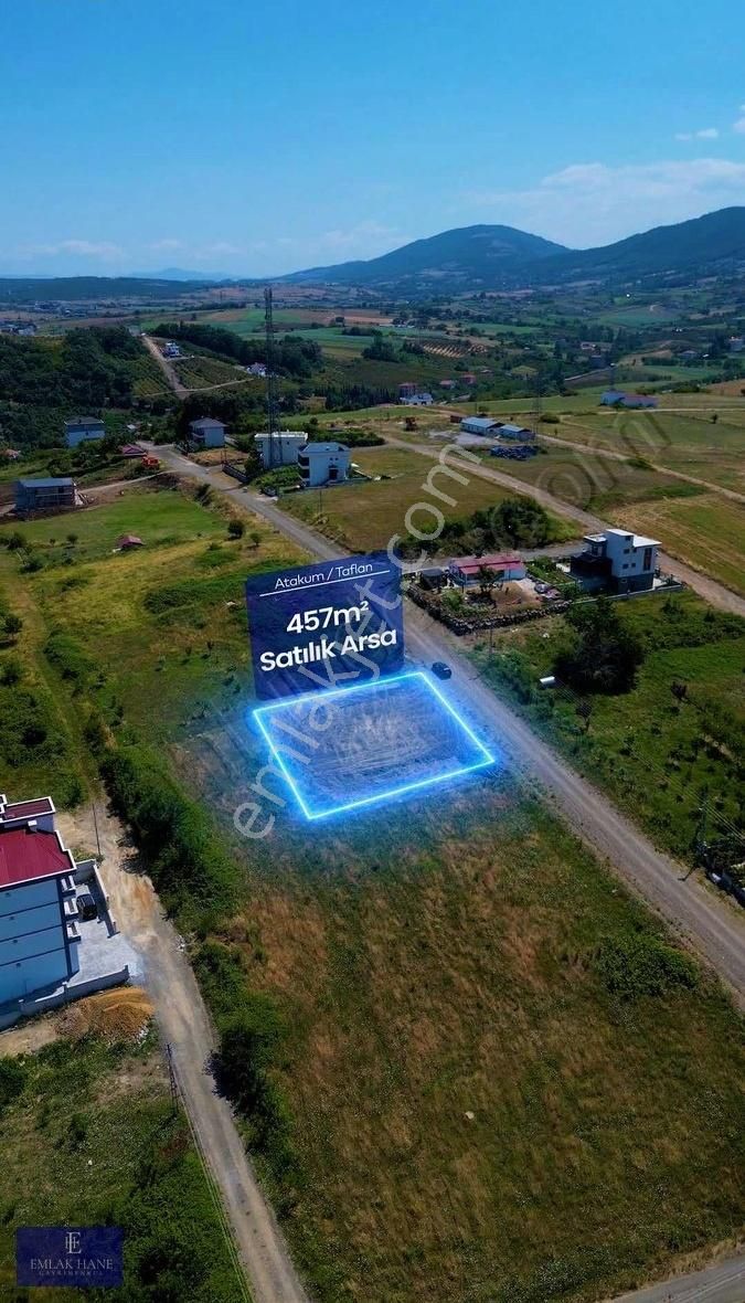 Son Fırsat / Taflan Un Üzeri Geniş Yola Cephe 458m2 Villa Arsası