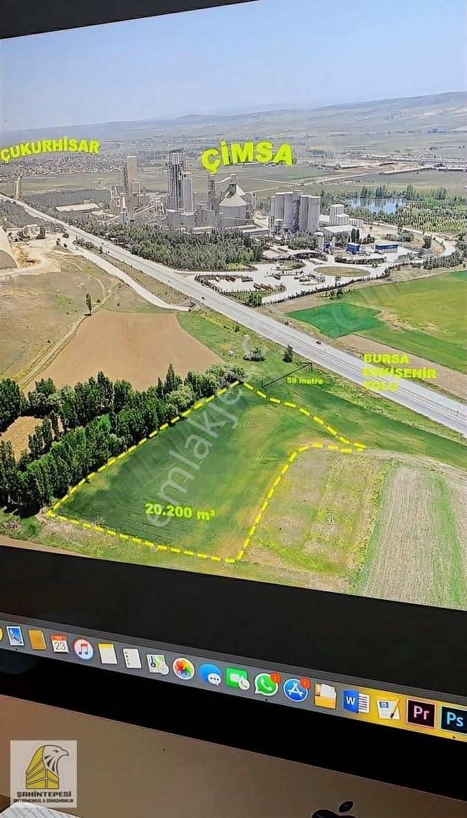 Söğüt Zemzemiye'de 20.139 M2 Yatırımlık Tarla Çimsa Karşısı!