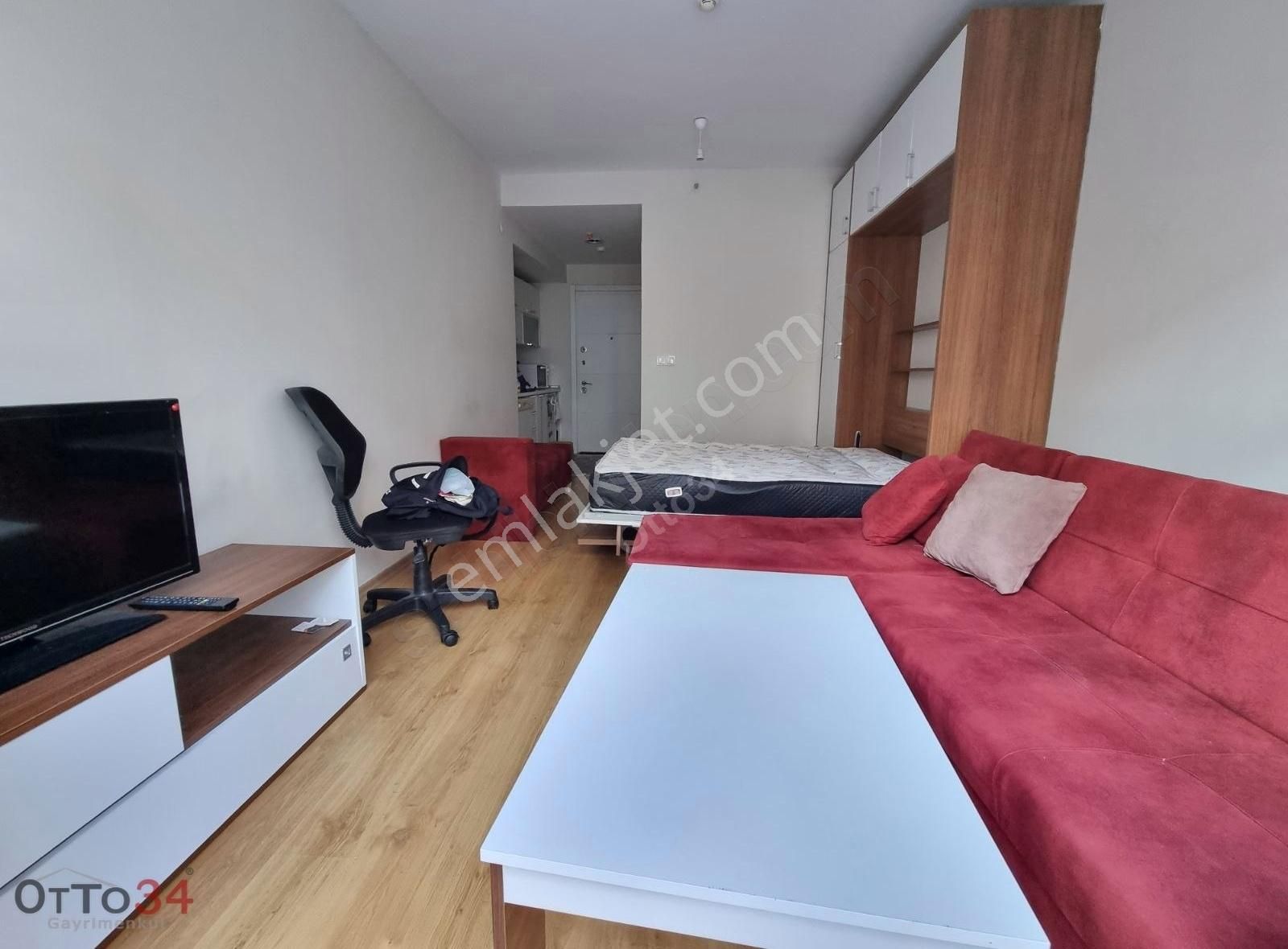 İnnovia 3 Kiralık 1+0 Eşyalı Havuz Cephe Daire