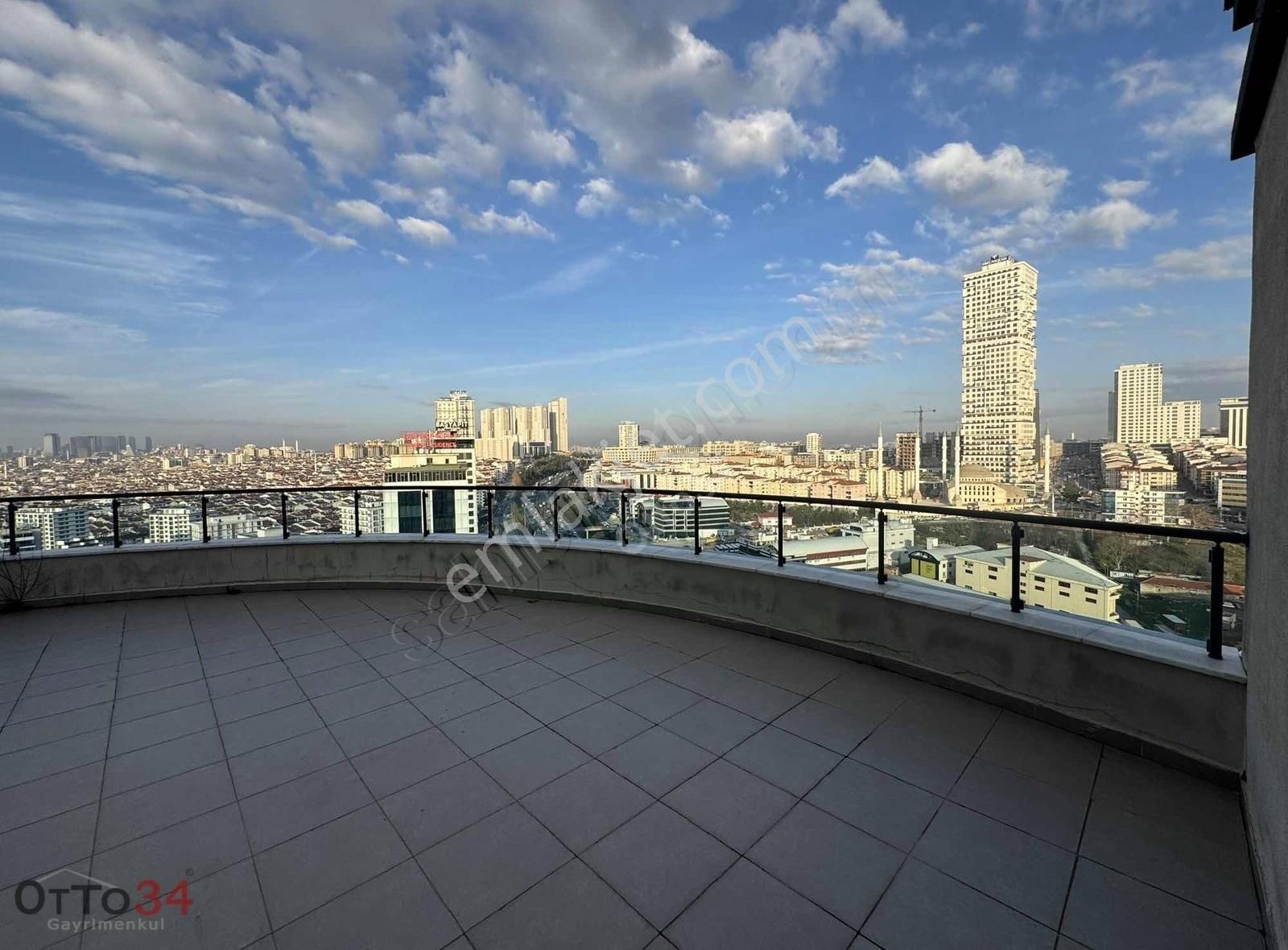 Otto34'den Almina Tower 1+1 80 M2 Teraslı Sıfır Penthouse
