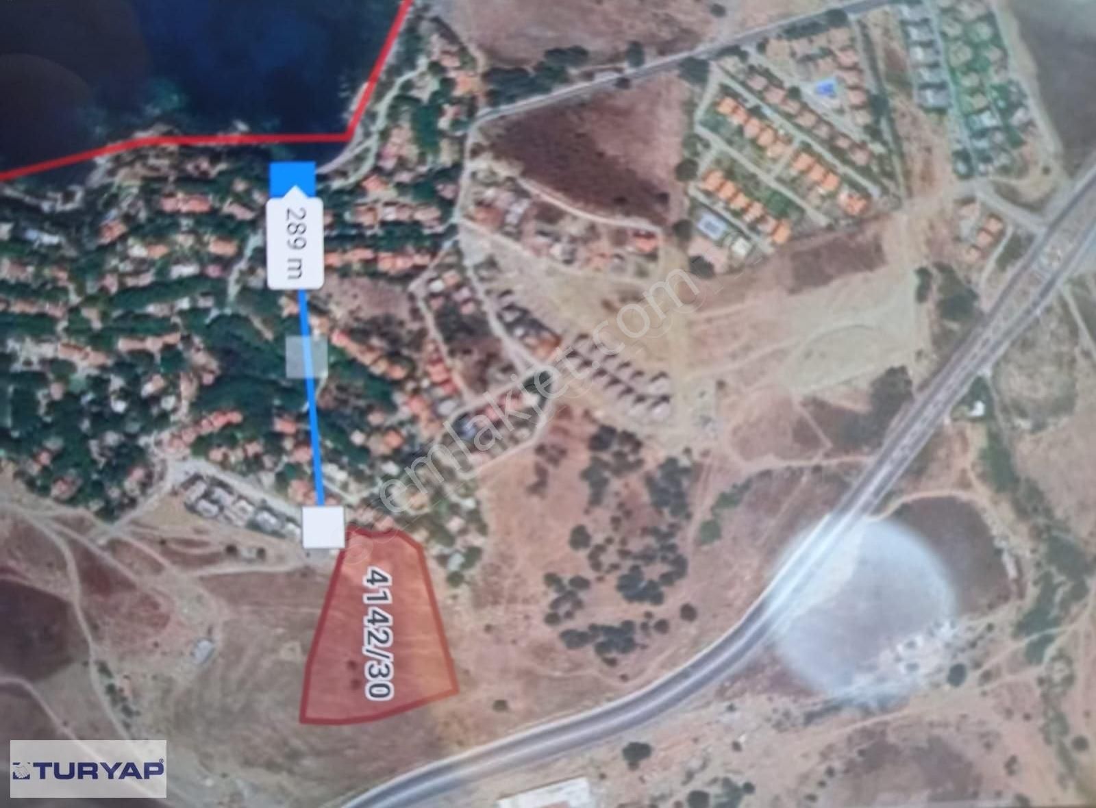 Seferihisar Satılık Tarla Denize 290 Metre