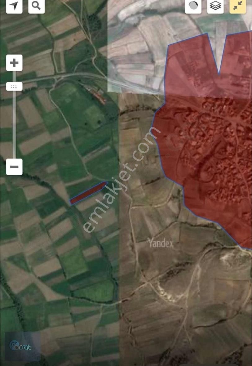 Uzunköprü Malkoç Köyü Tek Tapu Resmi Yola Cephe Satılık Arazi