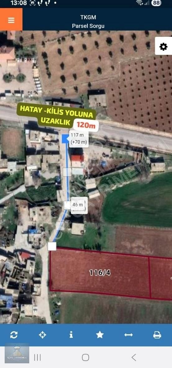 Royal Emlaktan Kocabeyli Köyünde Satılık Arazi