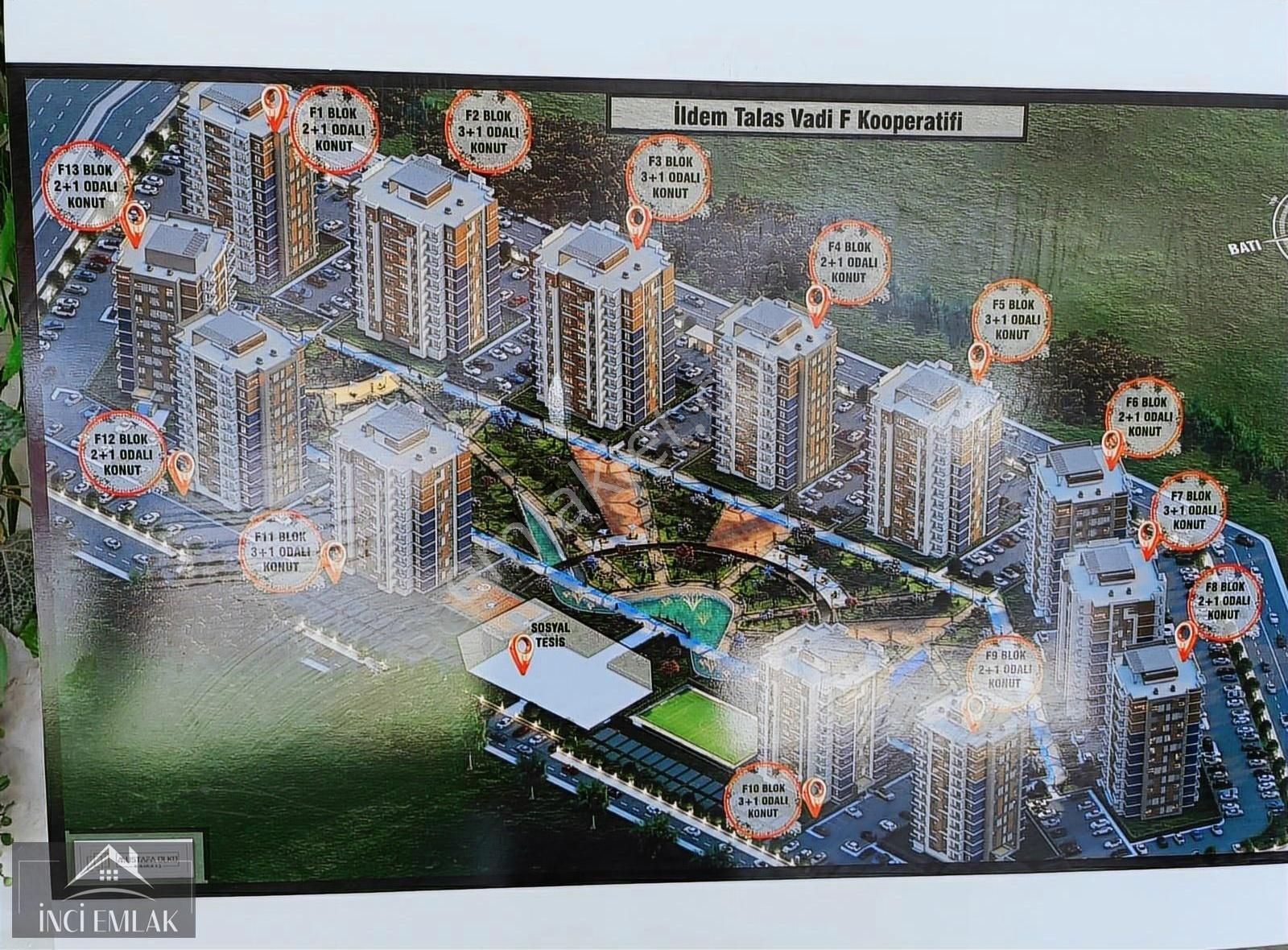 Seneye Otur Talas Vadi 2+1 İldem F