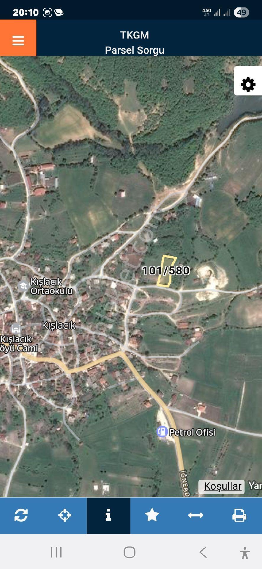 Kıklareli Vize Kışlacık Mh Satılık Konut İmarlı Arsa - Görsel 2