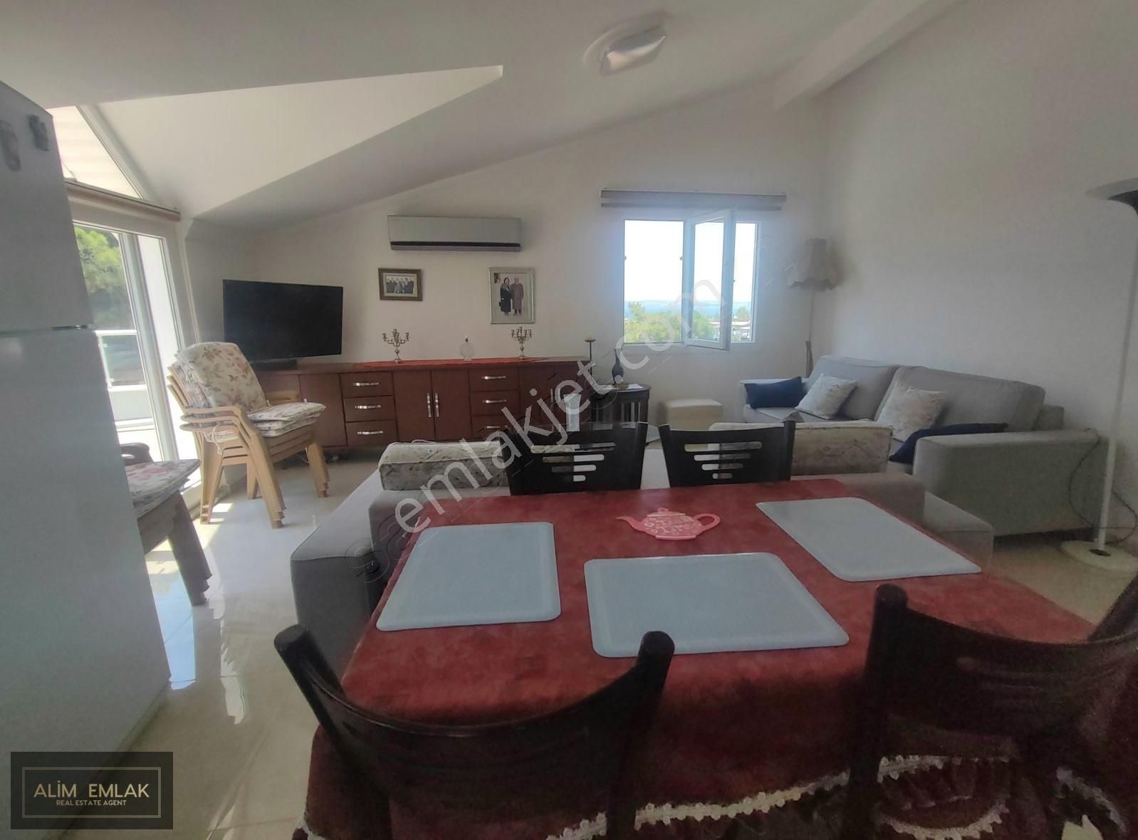 Akbük'de Denize Yakın ,önü Açık, Geniş Teras Ve Balkonlu Dubleks - Görsel 11