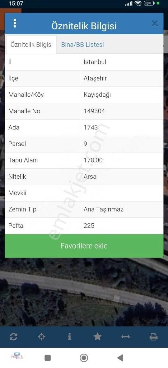 Ataşehir Kayışdağ,ında Yatırımlık Arsa