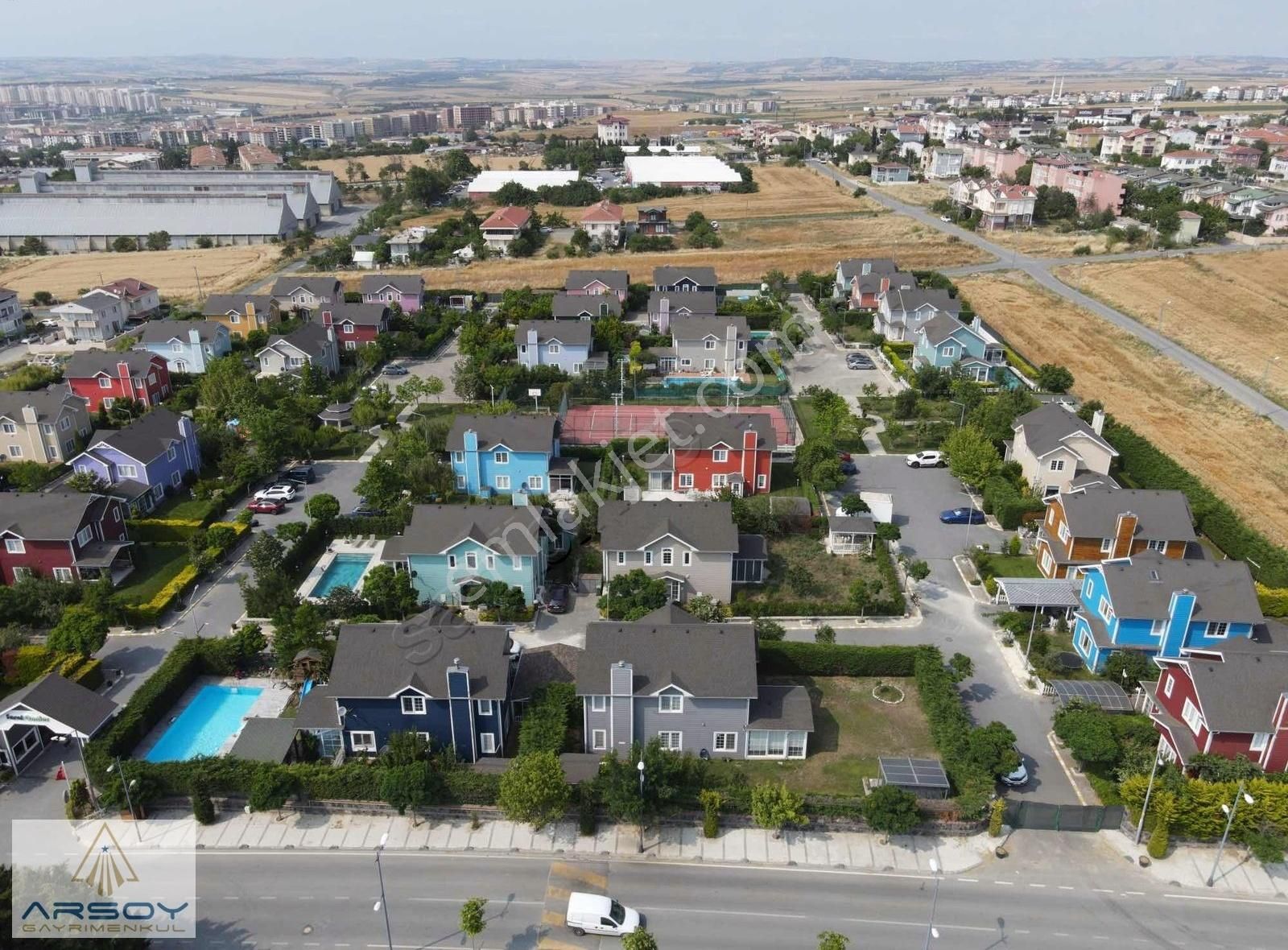 Saral Onater Villalarında 580m2 Bahçeli 4+1 Müstakil Villa