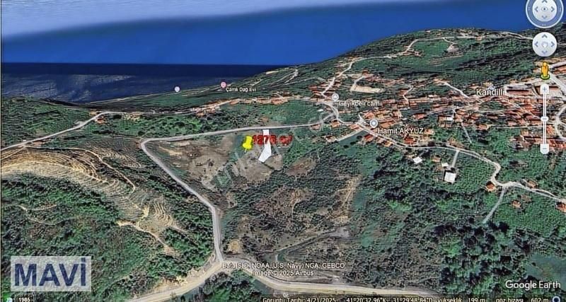 Remax Mavi'den Kandilli Geyikbelinde 1276 M² Satılık Arsa