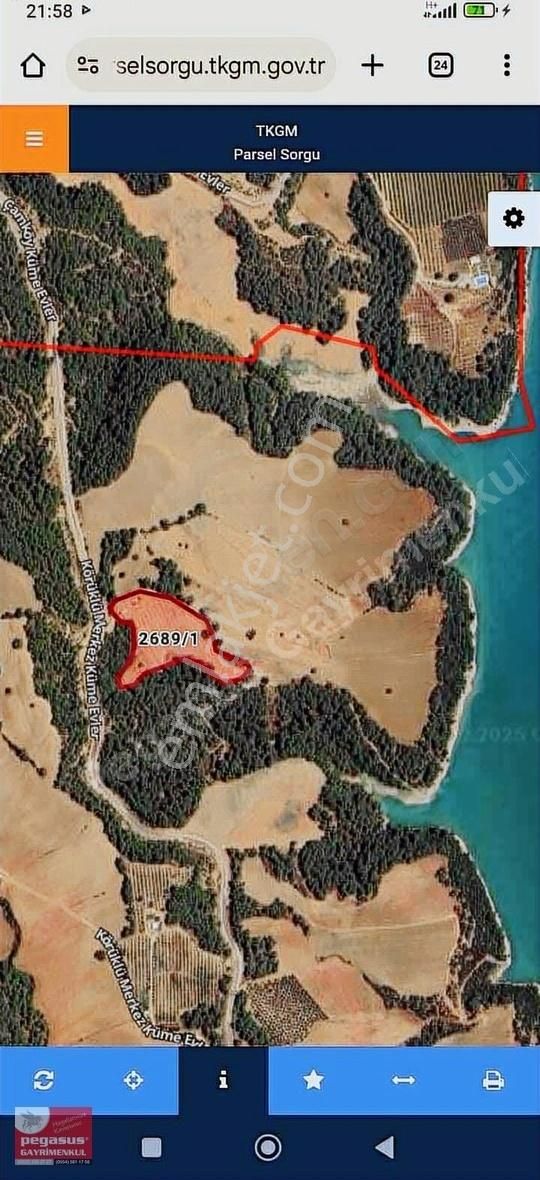 Pegasus'tan Adana Körüklüde Satlık Arazi