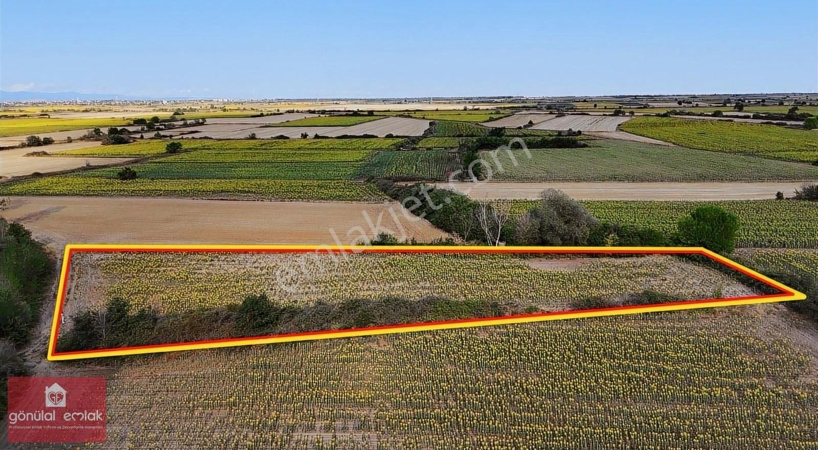 Kırklareli Kavaklı Dokuzhöyükyolu 5.100m² Yola Su Kanalına Cephe