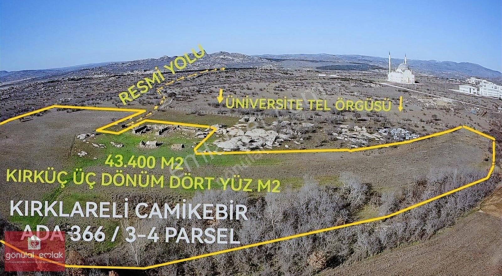 Kırklareli Üniversite Sınırı 43.400 M2 Yurt,çiflik,bungalov Kent - Görsel 23
