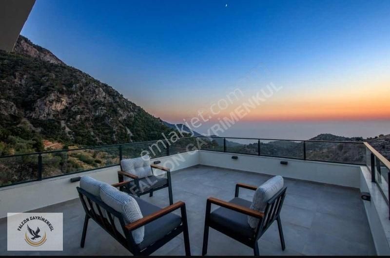 Faralya'da 4+1 Müstakil Havuzlu 500 M2 Arsa İçerisinde Villa - Görsel 22