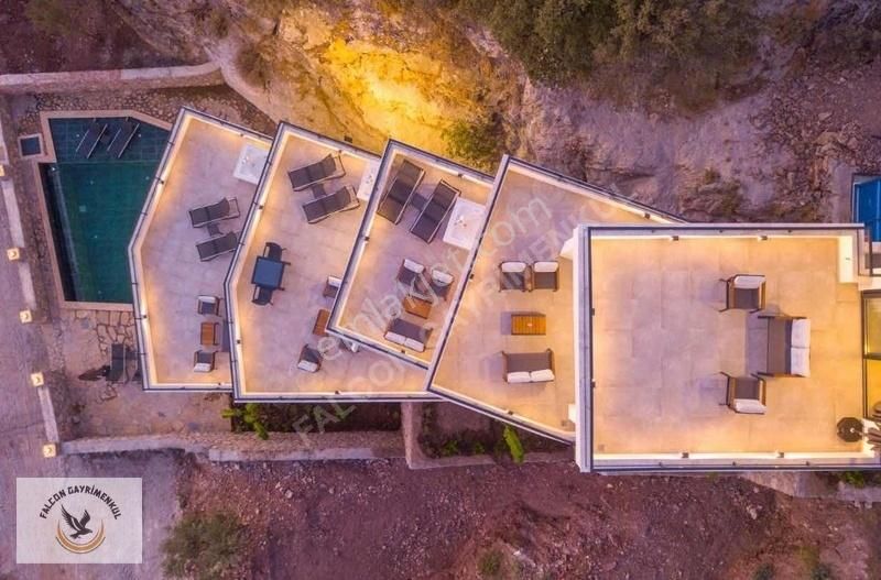 Faralya'da 4+1 Müstakil Havuzlu 500 M2 Arsa İçerisinde Villa - Görsel 25