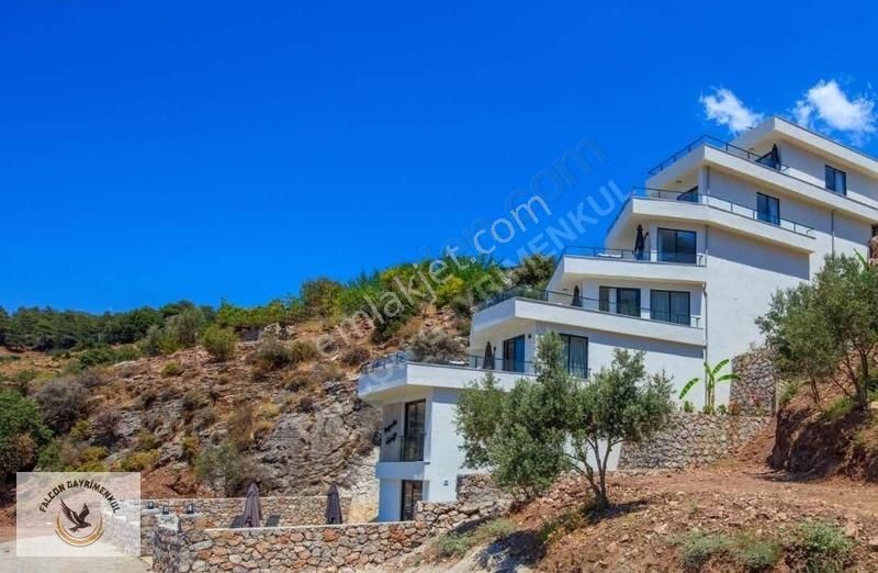 Faralya'da 4+1 Müstakil Havuzlu 500 M2 Arsa İçerisinde Villa - Görsel 17