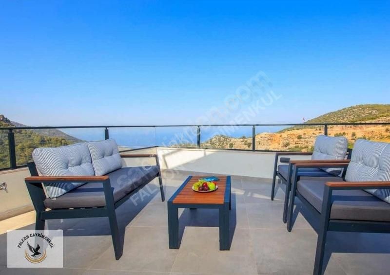 Faralya'da 4+1 Müstakil Havuzlu 500 M2 Arsa İçerisinde Villa - Görsel 9